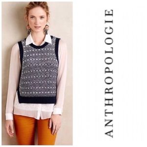 Anthropologie Moth Kana Knit Top/Vest